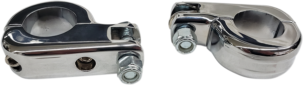 Rivco Products Clamps - 1-1/4" - Chrome Mv220