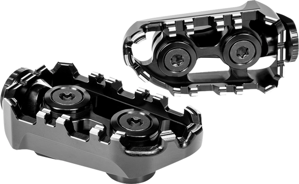 Gilles Tooling Tech-X Enduro Footpeg - Driver - Black Rgk-121-Uf35-Set-B