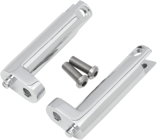 Drag Specialties Passenger Footpeg Mount - Chrome - Flh/Flt