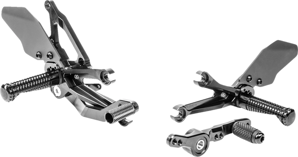 Gilles Tooling Fxr Rearset - Black - Yamaha Fxr-Y08-B