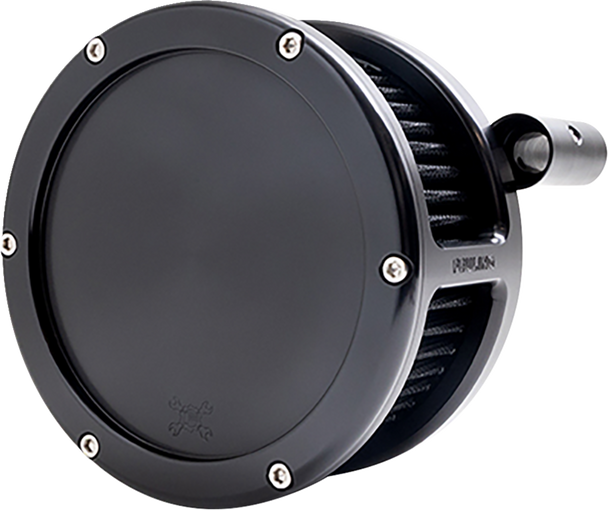 Ba Air Cleaner Kit - Black With Black Filter - '93-'99 Evolution Big Twin 5563