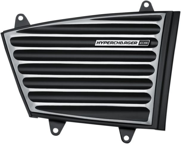 Kuryakyn Classic Faceplate - Hypercharger Es - Black/Chrome 9369 Kuryakyn Classic Faceplate - Hypercharger Es - Black/Chrome 9369