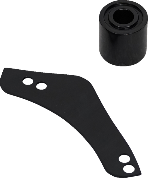 Arlen Ness Replacement Breather Bolt Cover Plate - Inverted/Method/Clear Tear/Sidekick - Right - Black 600-062