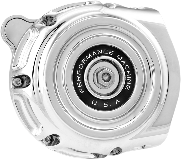 Performance Machine (Pm) Vintage Air Cleaner - Chrome 0206-2131-Ch