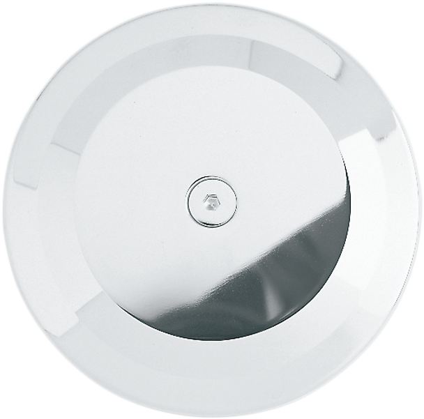 Joker Machine Billet Air Cleaner Insert - Smooth - Chrome 02-21S