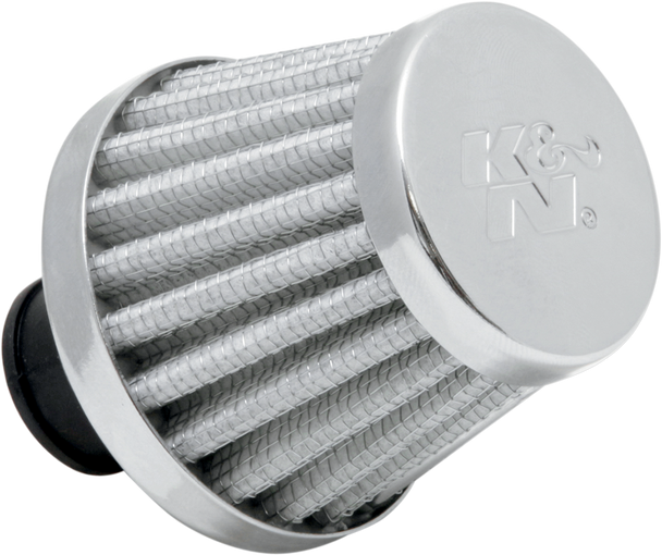 K & N Rubber Base Crankcase Vent Filter - White - 3/8" Id 62-1600Wt K & N Rubber Base Crankcase Vent Filter - White - 3/8" Id 62-1600Wt