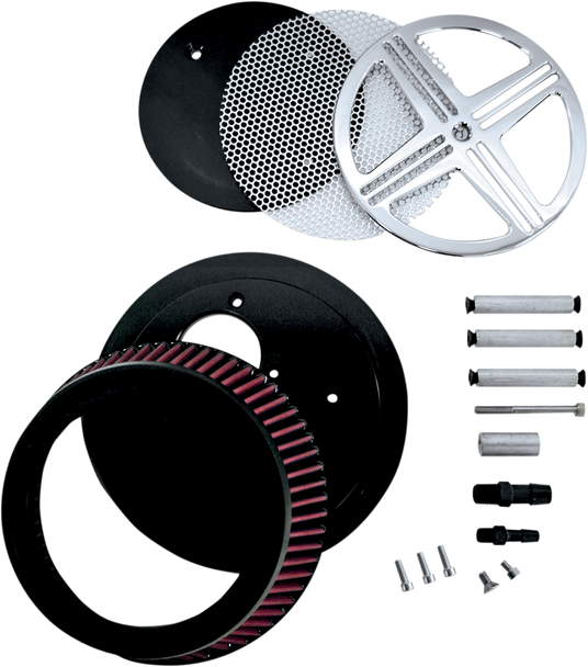 Baron Xxx Big Air Kit - Chrome Ba-2313-00