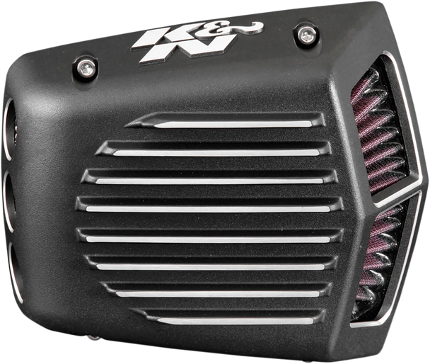 K & N Street Metal Air Intake Kit - Shaker - Black - M8 Rk-3955 K & N Street Metal Air Intake Kit - Shaker - Black - M8 Rk-3955