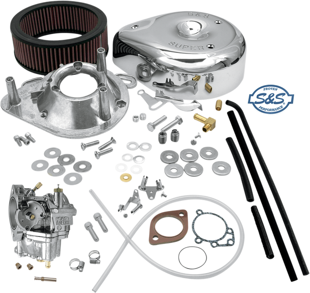 S&S Cycle Super E Carburetor Kit - Evolution Big Twin 11-0440