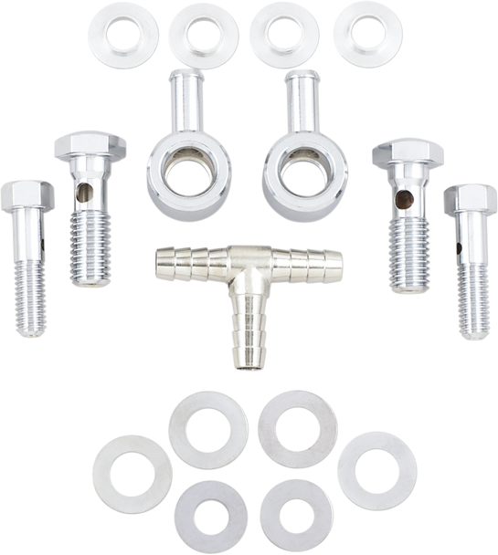 Drag Specialties Air Cleaner Breather Kit