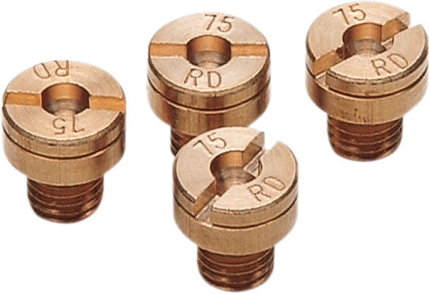 Ebc A-Bax Precision Mikuni-Style Slot Head (Sj Prefix) Main Jets - #142.5 - 4-Pack Sj142.5-4