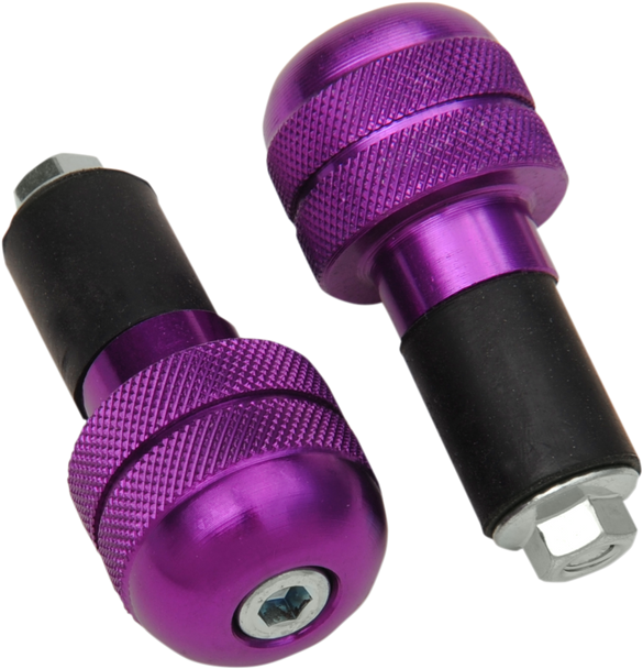 Bar End - Anti-Vibrating - Purple 15-6007