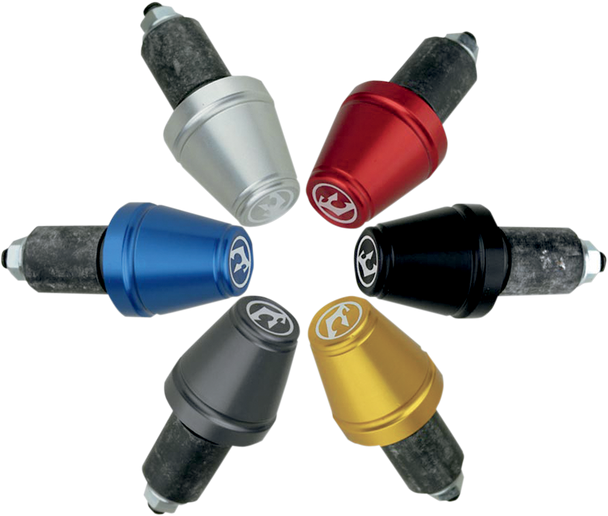 Driven Racing Bar End Weight - V.2 - Silver Dbew2-Sl