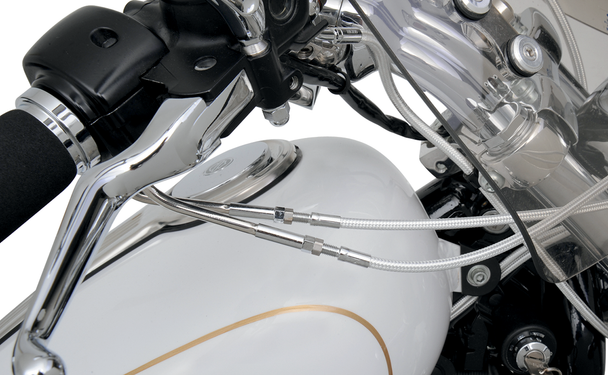 Magnum Shielding Sterling Chromite Ii Braided Throttle Cable For Harley-Davidson - 30" 3336