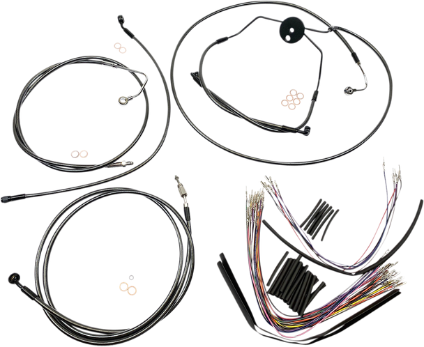 Magnum Shielding Black Pearl Designer Handlebar Installation Kit 487001