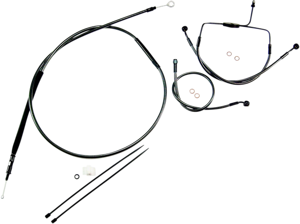 Magnum Shielding Black Pearl Designer Handlebar Installation Kit 487304