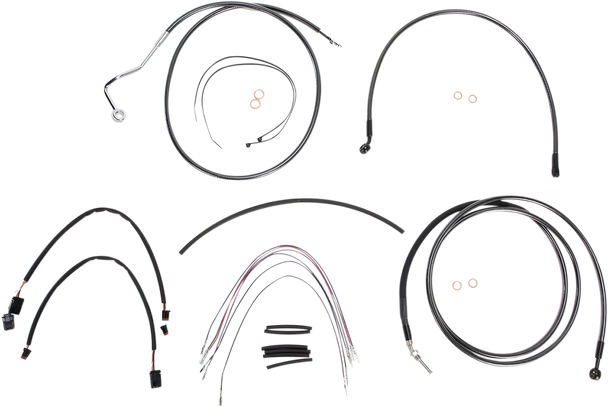 Magnum Shielding Black Pearl Upper Handlebar Installation Kit 487352