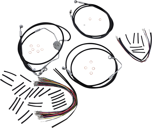 Magnum Shielding Xr Handlebar Installation Kit - Black 489021