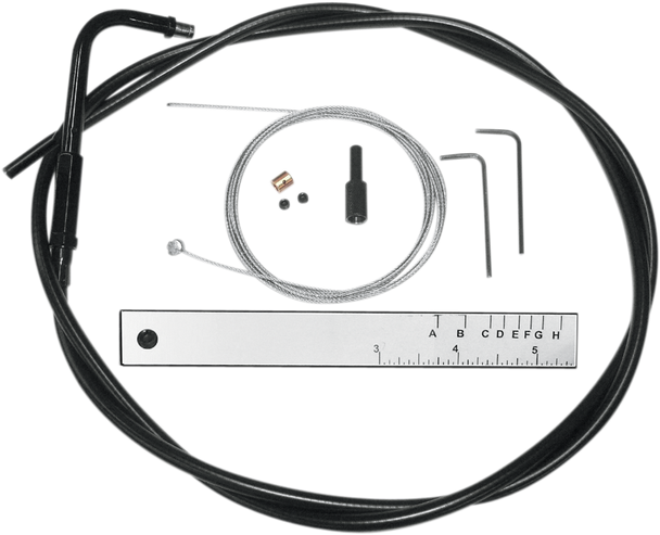 Magnum Shielding Byo Build Your Own Control Cable Kit - Throttle - 45 - Black 493524