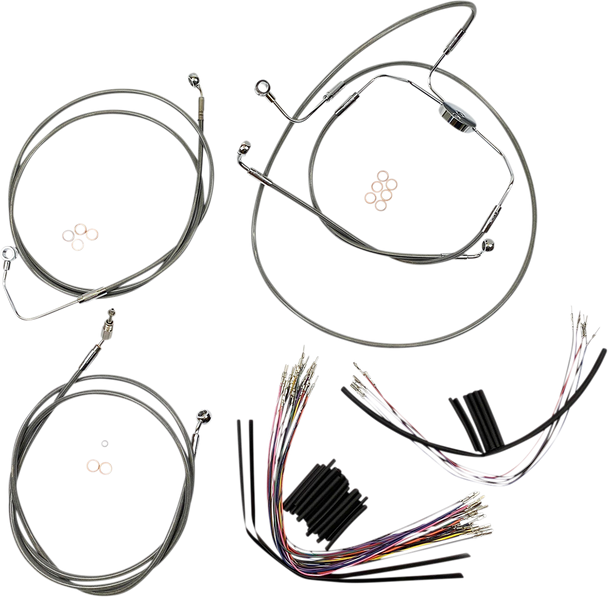 Magnum Shielding Xr Handlebar Installation Kit - Stainless Steel 589002