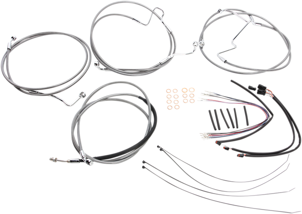 Magnum Shielding Xr Handlebar Installation Kit - Stainless Steel 589342