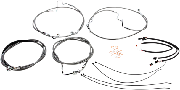 Magnum Shielding Xr Handlebar Installation Kit - Stainless Steel 589691