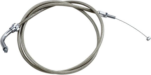 Motion Pro Armor Coat Stainless Steel Throttle/Idle Cable For Cruisers - Push - Honda 62-0424