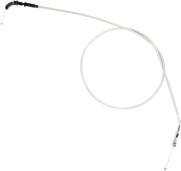 Motion Pro Armor Coat Stainless Steel Throttle/Idle Cable For Cruisers - Pull - Suzuki 64-0265