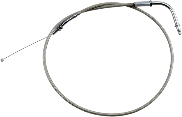 Motion Pro Armor Coat Stainless Steel Throttle/Idle Cable For Cruisers - Pull - Yamaha 65-0260
