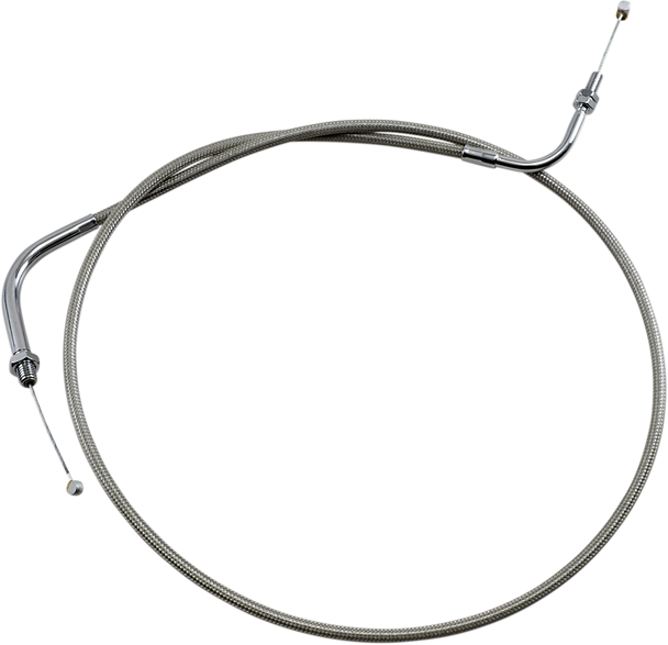 Motion Pro Armor Coat Stainless Steel Throttle/Idle Cable For Cruisers - Push - Yamaha 65-0275