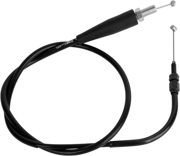 Motion Pro Black Vinyl Throttle Cable - Pull - Kawasaki 03-0350