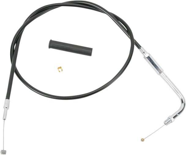 Drag Specialties Black Vinyl Throttle Cable - 36-1/2"