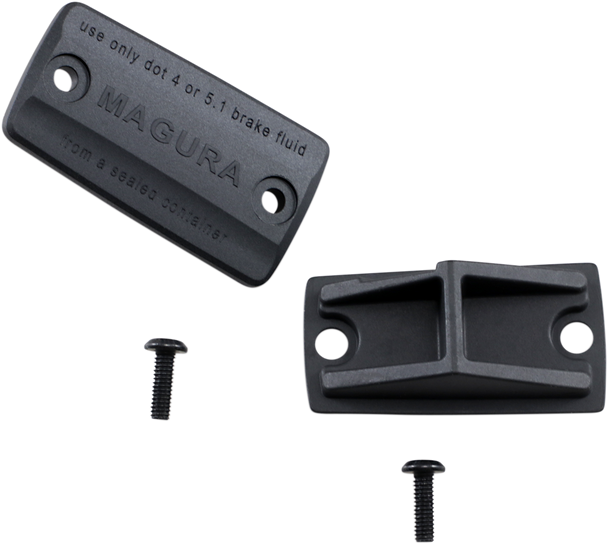 Magura Reservoir Cover W/ Bolts - Brake - Oem 2701743 Magura Reservoir Cover W/ Bolts - Brake - Oem 2701743