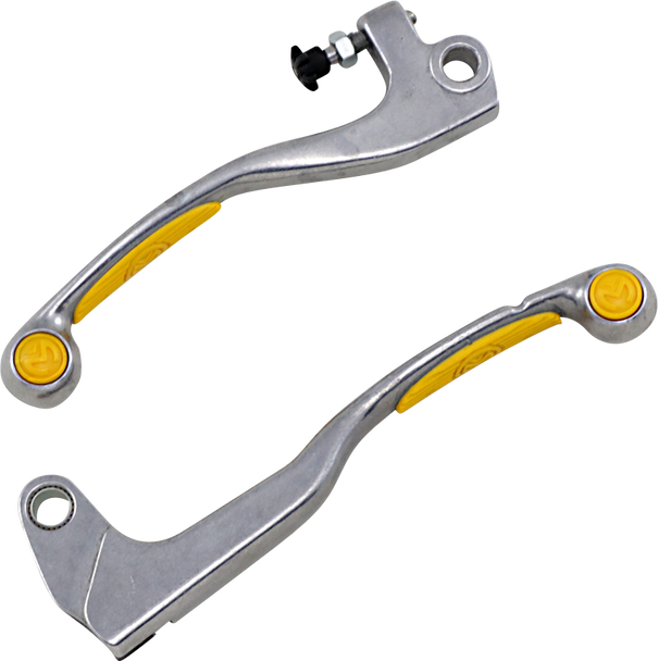 Moose Racing Lever Set - Competition - Yellow 1Sgsc31