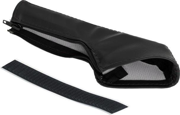 Show Chrome Cover - E-Brake - Slingshot - Black Stitch H44-6Bk Show Chrome Cover - E-Brake - Slingshot - Black Stitch H44-6Bk