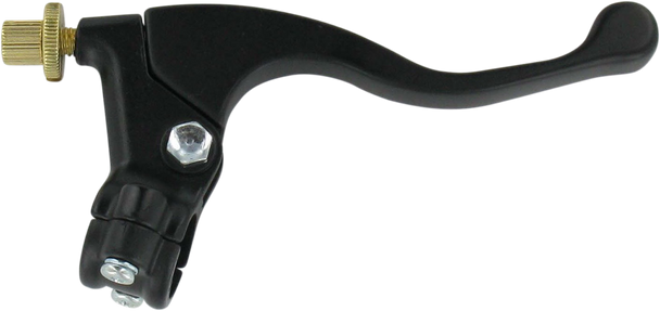 Parts Unlimited Lever Assembly - Right Hand - Shorty - Honda - Black
