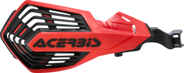 Acerbis Handguards - K-Future - Red/Black 2983291018