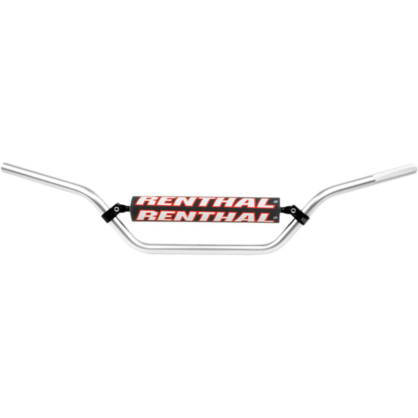 Renthal Handlebar - 7/8" - 838 - Vintage High - Silver 838-01-Si-05-185