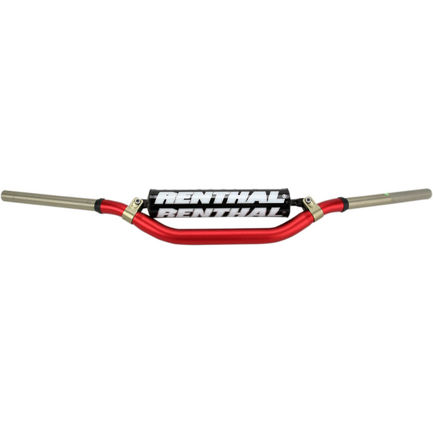 Renthal Handlebar - Twinwall - 996 - Villopoto/Steward/'19+ Crf - Red 996-01-Rd-07-185