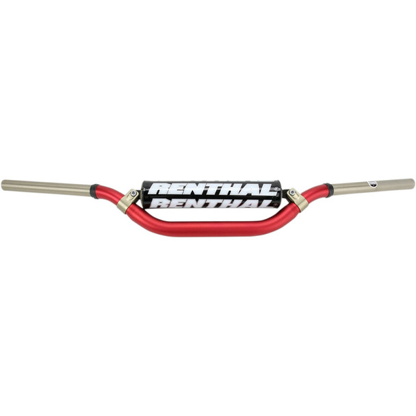 Renthal Handlebar - Twinwall - 998 - Reed/Windham - Red 998-01-Rd-02-185