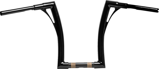 Handlebar - Flowbar - 1-1/2" X 12-1/2" - Black Kus30206