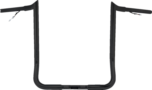 Handlebar - Monkey Bar - Pre-Wired - 14" - Black Pyo:Mbbpw-14 B