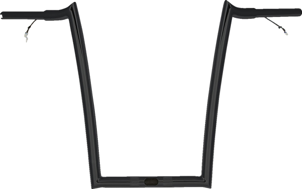 Handlebar - Oem - Pre-Wired - 16" - Black Pyo:Oempw-15L-16 B