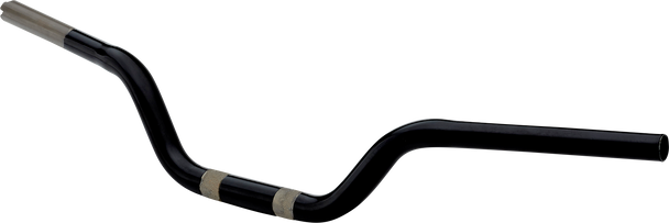Todd'S Cycle Handlebar - Moto - 1-1/8" - Flat Black Td-118-00M
