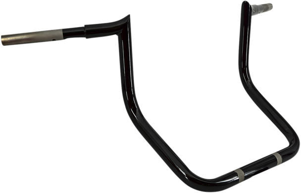 Trask Handlebar - Bro - 8" - Black Tm-2092Bk