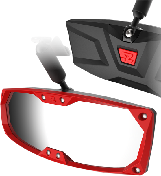 Seizmik Bezel - Halo R/Mirror - Red - Kit 56-19002 Seizmik Bezel - Halo R/Mirror - Red - Kit 56-19002