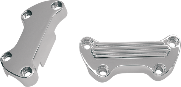 Drag Specialties Handlebar Clamp - Finned