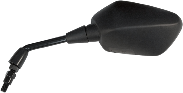 Emgo Mirror - Side View - Polygon - Black - Left 20-35282