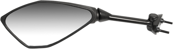 Emgo Mirror - Side View - Polygon - Black - Left 20-49302