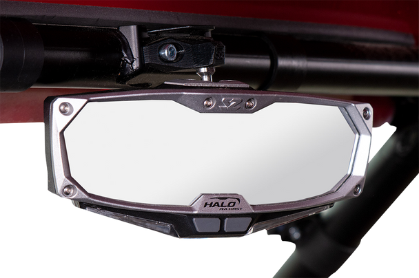 Seizmik Mirror - Halo R - Rear View W/Led Cabin Light - Rectangle - Black W/Silver Bezel - Pro Xp 56-18001 Seizmik Mirror - Halo R - Rear View W/Led Cabin Light - Rectangle - Black W/Silver Bezel - Pro Xp 56-18001